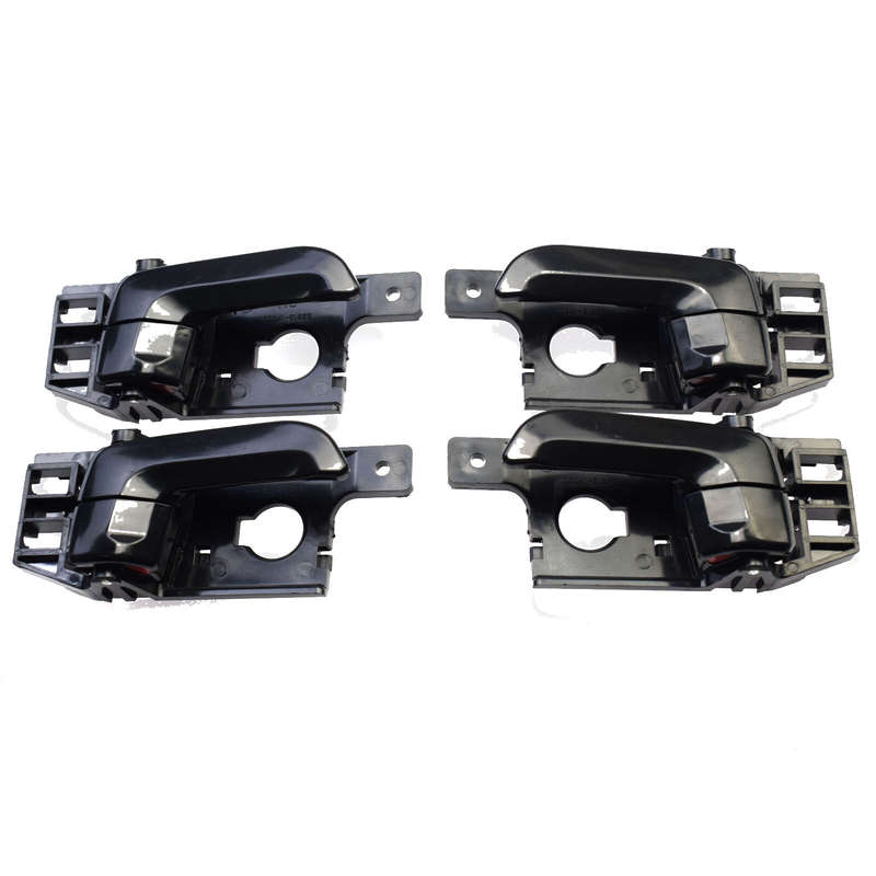 4PCS Black For Kia Sportage 2005-2010 Inside Door Handles Left Right 82610-1F010