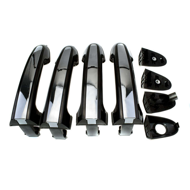 Front Rear Left Right Outside Door Handle Chrome For Hyundai Santa Fe 07-12 New
