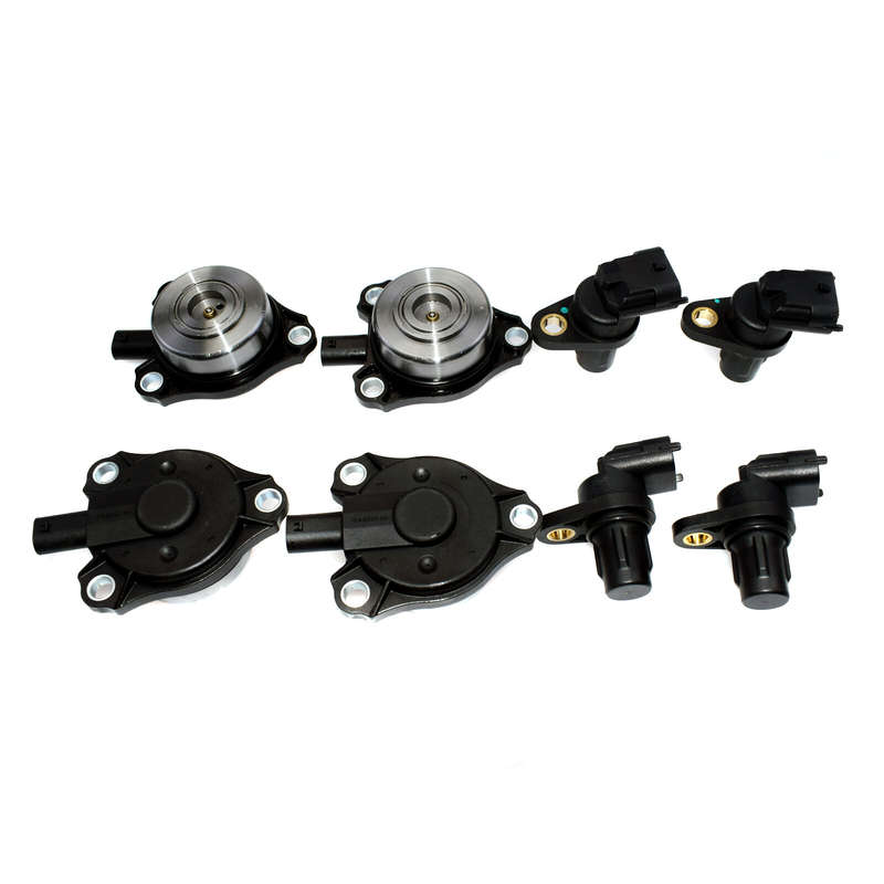 8pcs For Mercedes R171 W203 W209 Camshaft Position Sensors & Adjuster Magnets