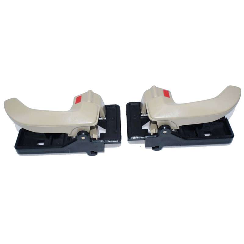 2PCS Beige Inside Door Handle Left & Right Side For 2005-2009 Hyundai Tucson New