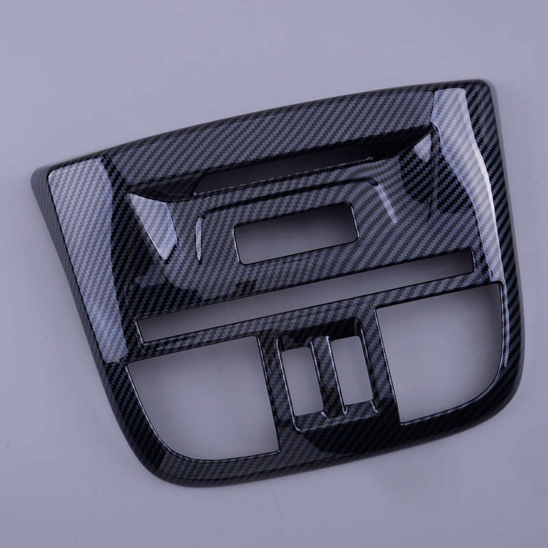 Carbon Fiber Style Roof Reading Light Trim Fit For Subaru Crosstrek XV Impreza