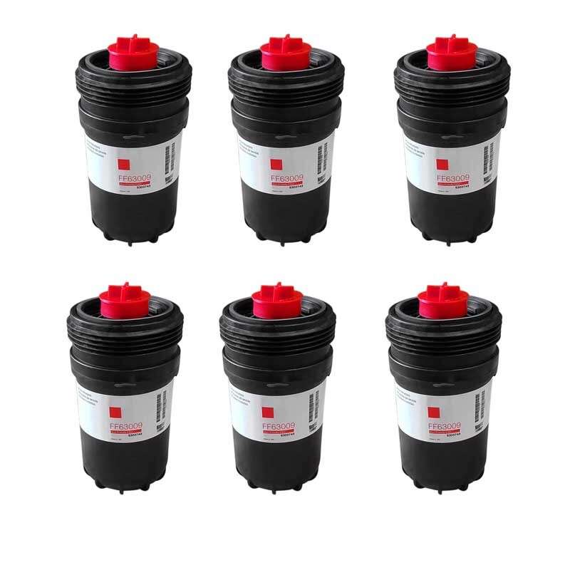 6Pcs FF63009 Fuel Filter for Cummins 5303743 FF63008 FIt For Cummins B/L Series