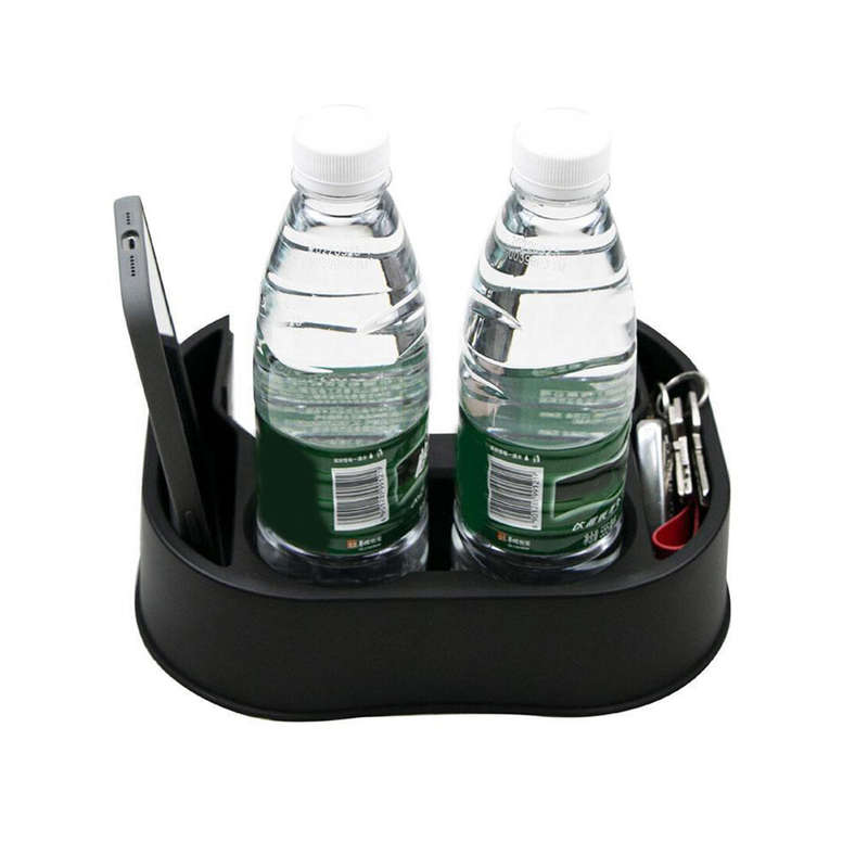 Interior Car Rear Seat Water Cup Holder fit for Ford Maverick 21-2023 Black