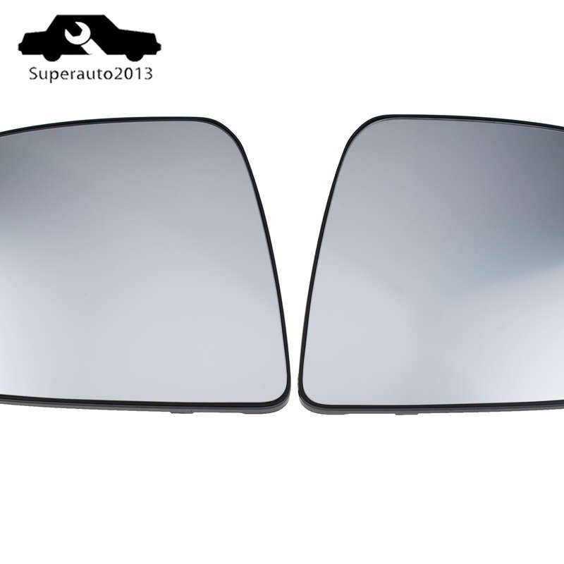Pair Left & Right Side Mirror Glass Heated For Nissan NV200 EVALIA 2010 11-2019