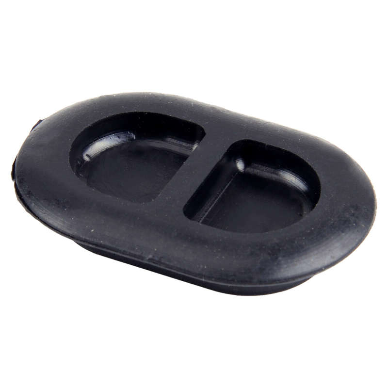 4x Oval Black Floor Pan Plugs Drain Hole Cover Fit For Jeep Wrangler JK JL