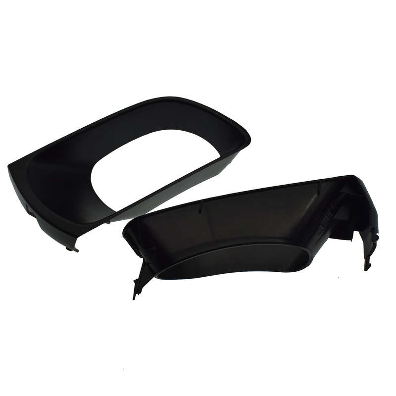 2PCS Front Left Right Bumper Fog Light Bezel Trims For 2005-2007 Toyota Avalon