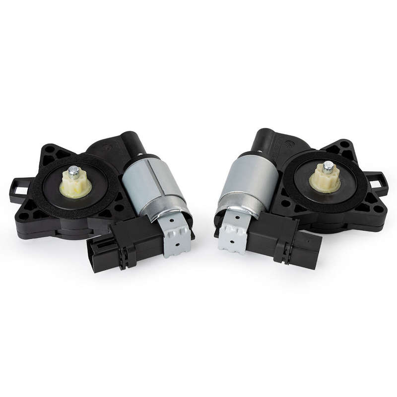 2X Front Right & Left Window Regulator Motor For 03-09 Mazda 3 6 CX-7 CX-9 RX-8
