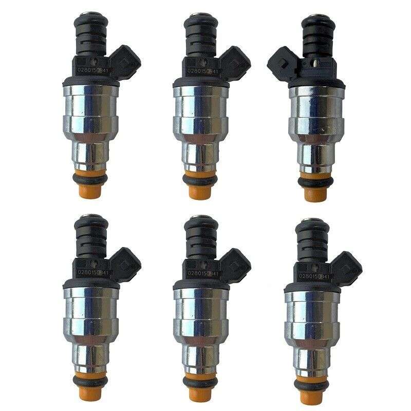 6Pcs 0280150941 for Ford 1990-1992 F-150 4.9L 4.9 I6 90 91 92 Fuel Injector Set