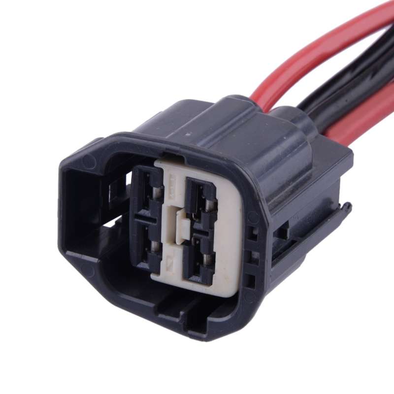 Cooling Fan Motor Connector Pigtail Wire Harness Fit for Ford Mustang 2010-2015