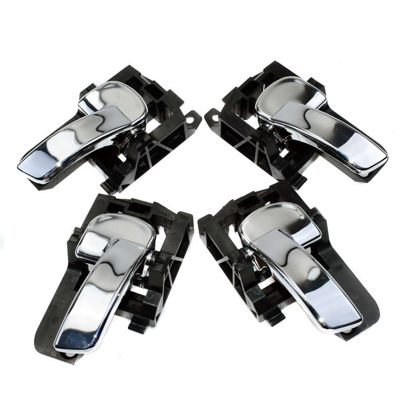 4PCS Front Rear Left Right Interior Door Handles For Nissan Qashqai 2007-13 New