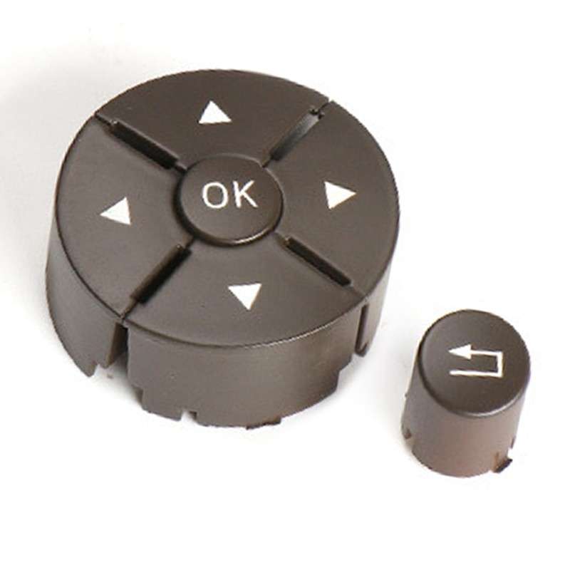 2x Brown Steering Wheel Switch Button Fit For Benz W204 W212 X204 W207 C E GLK