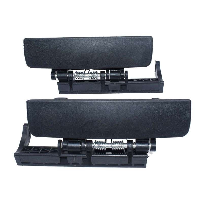 2PCS Front Left & Right Exterior Door Handle Black For Peugeot 306 1993-2001 New