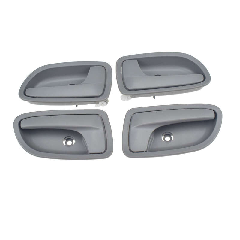 8Pcs NEW Front Rear Left Right Exterior Interior Door Handle For 2003-05 Kia Rio