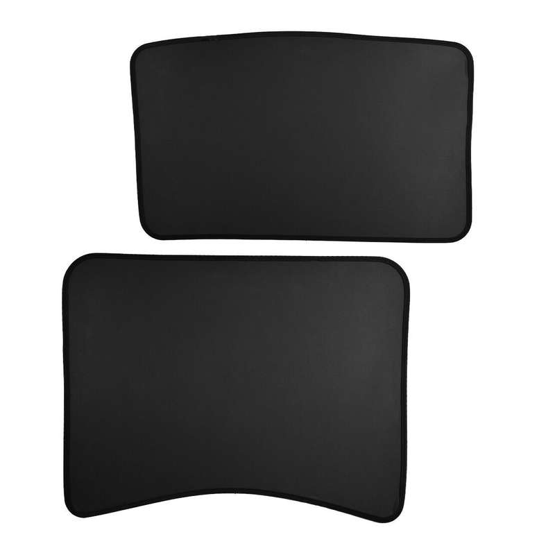 Car Roof Sunshade Cover Top Window Sun Heat Mesh Fit For Tesla Model 3 21-24