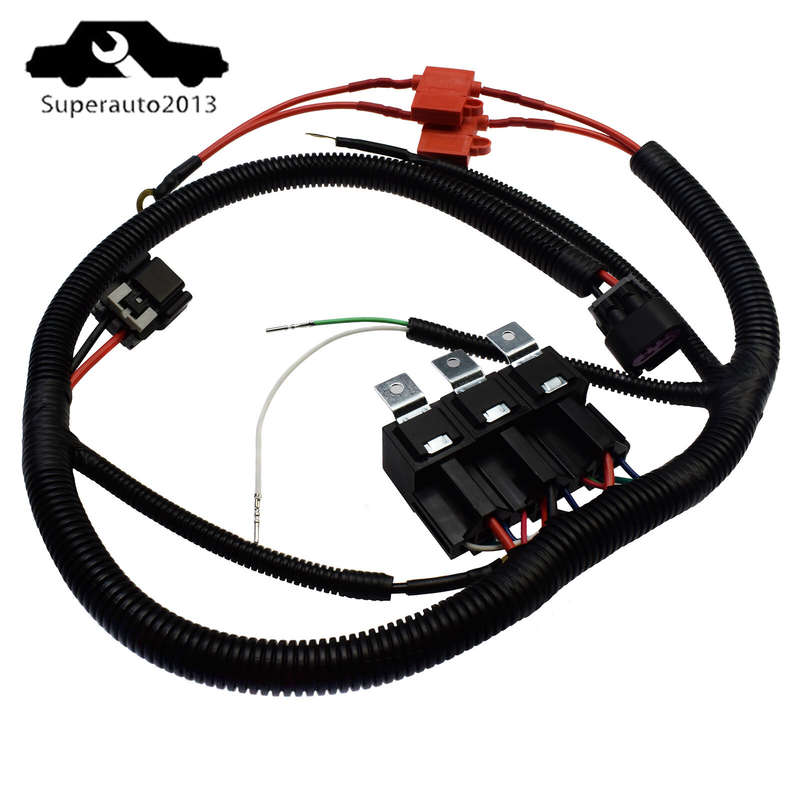 7L5533A226T For 1999-2006 Control New Dual Electric Fan Upgrade Wiring Harness