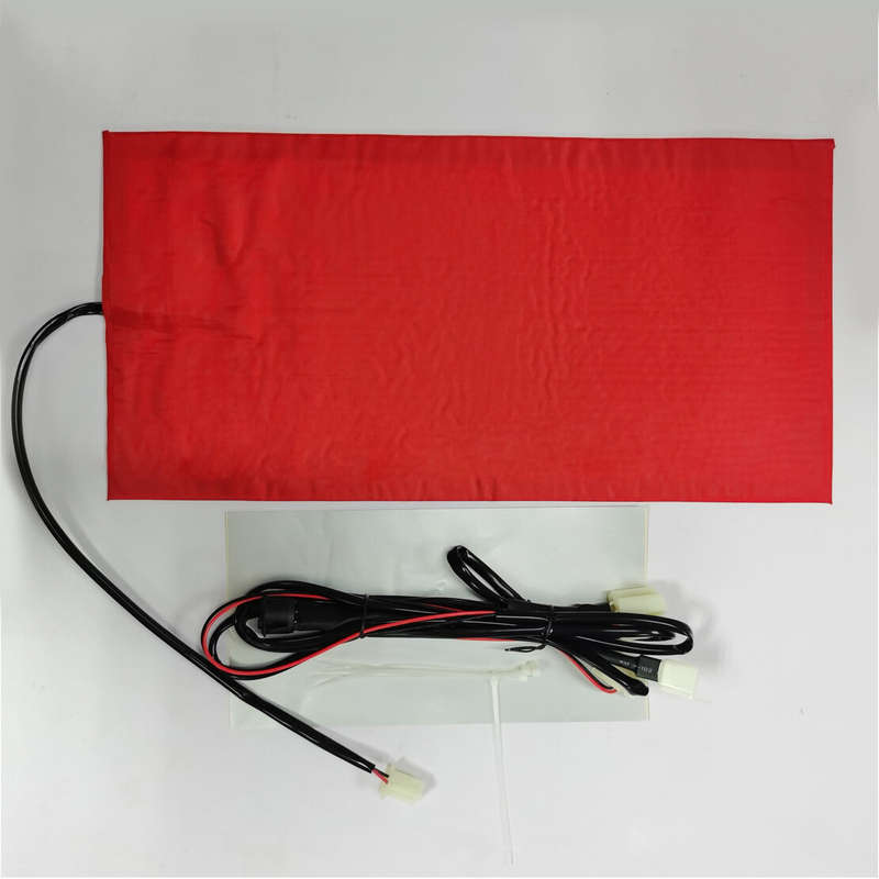 12V Motorcycle Carbon Fiber Waterproof Seat Heating Pad Heater Warmer w/ Switch