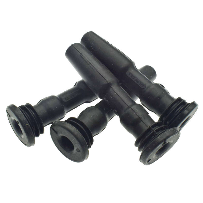 4Pcs Ignition Coil Rubber Spring Connect Spark Plug For A4 Golf CC 04E 905 199 H