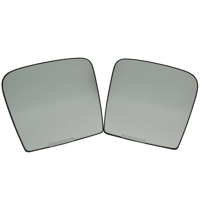 2PCS LH RH For Dodge RAM 2010-2018 Wing Mirror Glass W/ Backing Heated Spotter