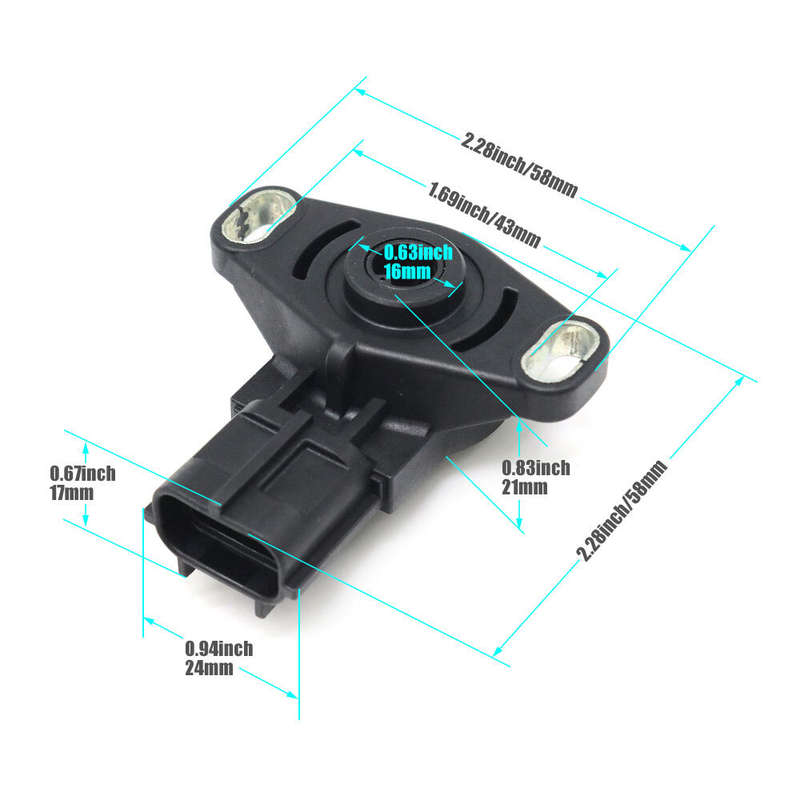 TPS Throttle Position Sensor Replacement for Honda Foreman 500 37890-HN2-006 New