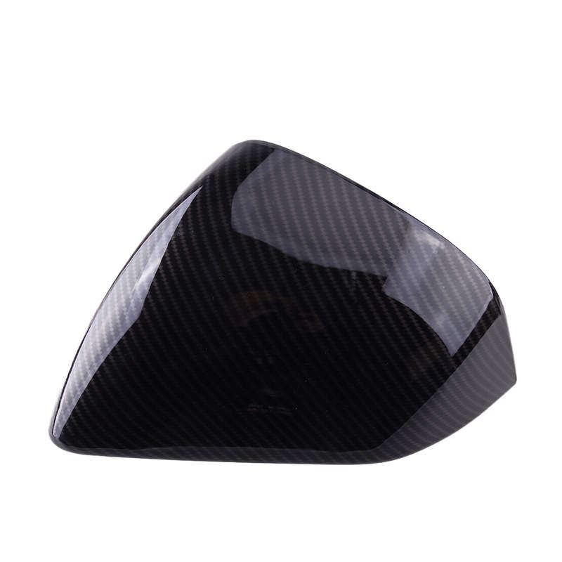 Carbon Fiber Style Side Mirror Cover Caps Fit for Ford Mustang GT 2015-2020