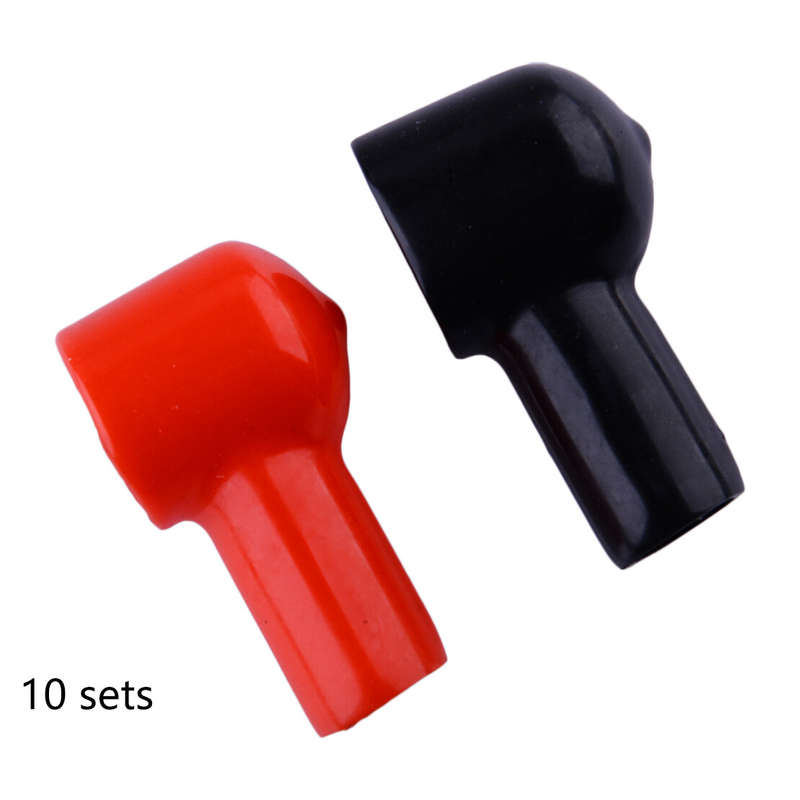 20Pcs Battery Insulation Cover Terminal Boot Cover Protector Lug Cap 12x20mm de