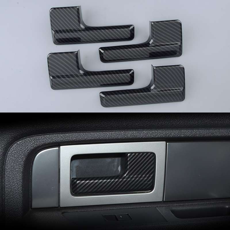 Interior Door Handle Frame Decor Cover Trim fit for Ford F-150 09-14