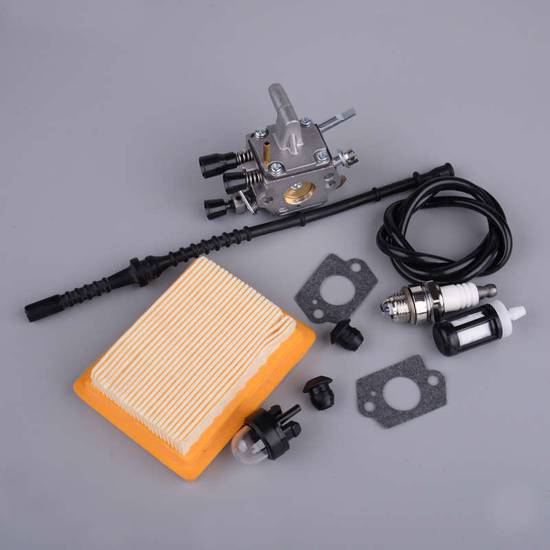 Carburetor Air Filter Rebuild Kits Fit for Stihl FS400 FS450 FS480 SP400 Trimmer