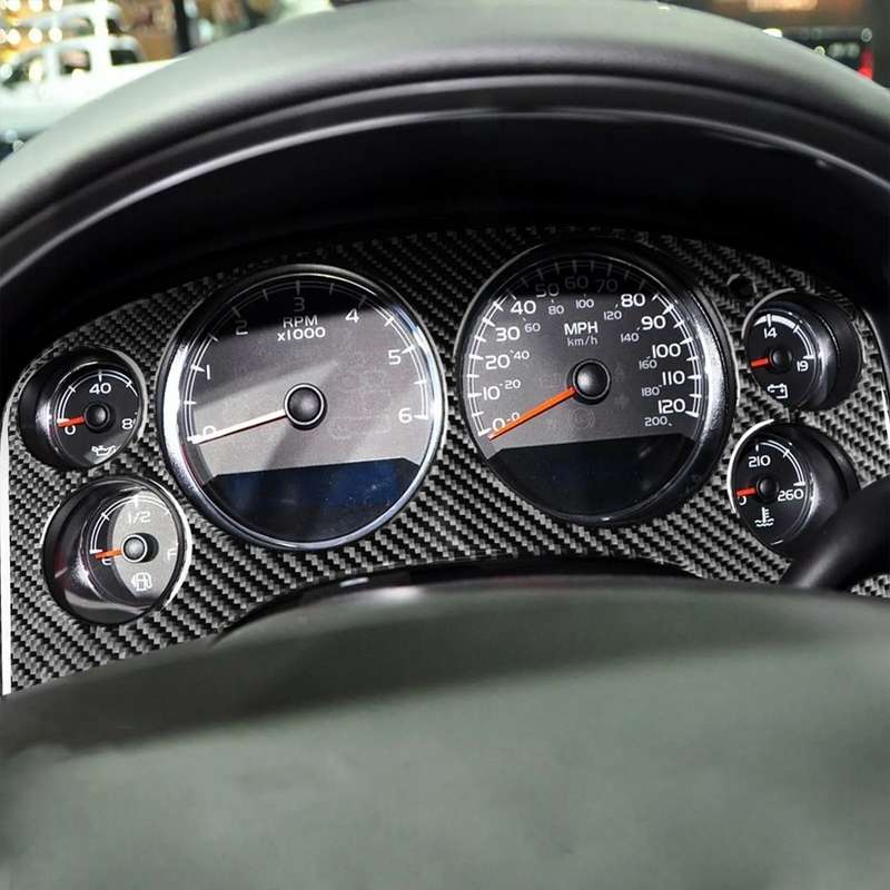 Dashboard Speedometer Cover Trim Fit For GMC Yukon XL Denali 2007-2014 Suburban