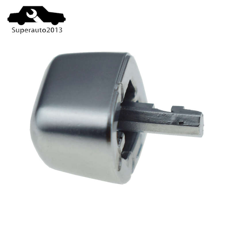 Left Seat Headrest Adjust Switch Button Cover Silver For Benz W212 W166 W292 New