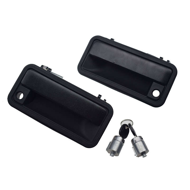 Front Exterior Outside Door Handle with Lock Cylinder Kit for CK Truck 12546858