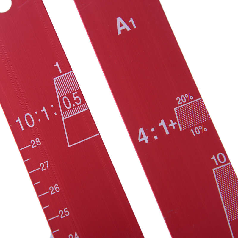 Auto Coating Mixing Scale Measuring Stirring Sticks Paint Ruler Tool