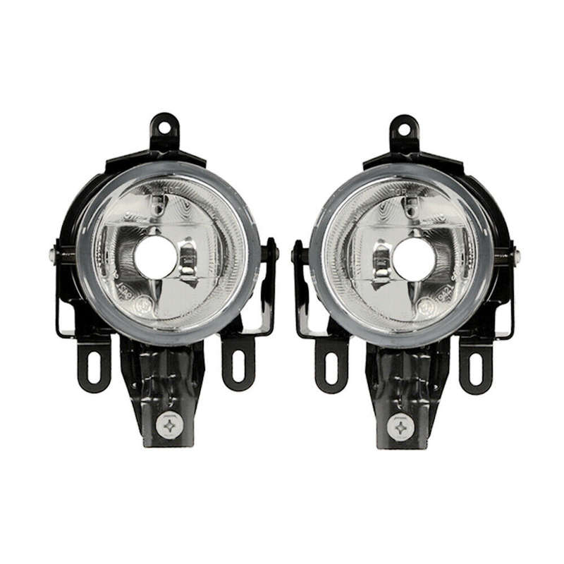 1 Piar MN133759 For Mitsubishi Clear Driving Lamps Fog Lights 3.8L MN136353