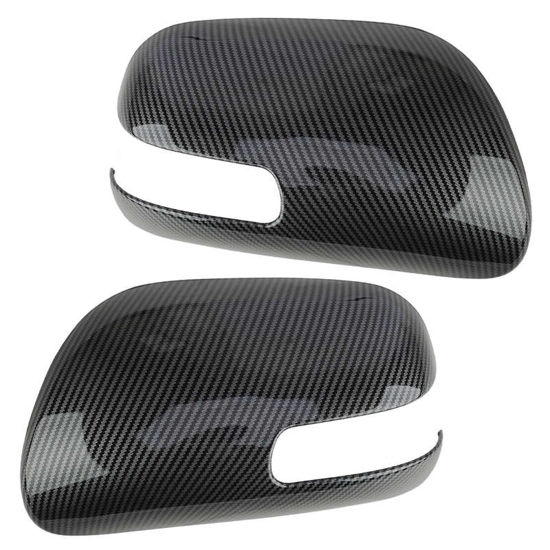 1pair Carbon Fiber Style Side Rear View Mirror Cover Cap Fit for Scion xB Wagon