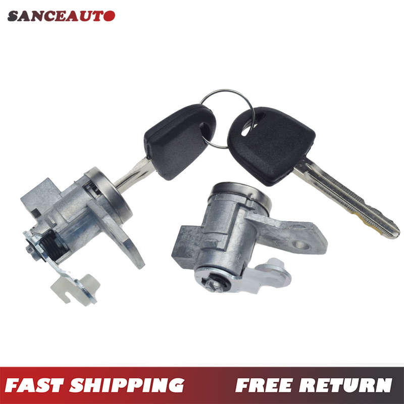 New Front Door Lock Cylinder w/ Keys for 2006-2012 Chevrolet Colorado GMC Canyon