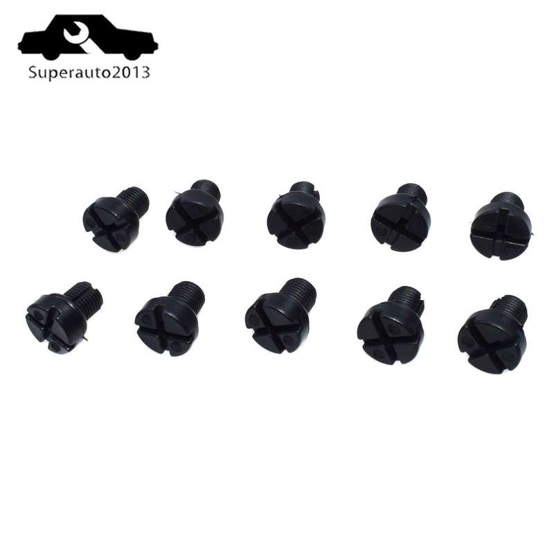 10X Coolant Bottle Expansion Tank Bleed Screw For BMW X1 X5 X3 X6 135i 328i 335i