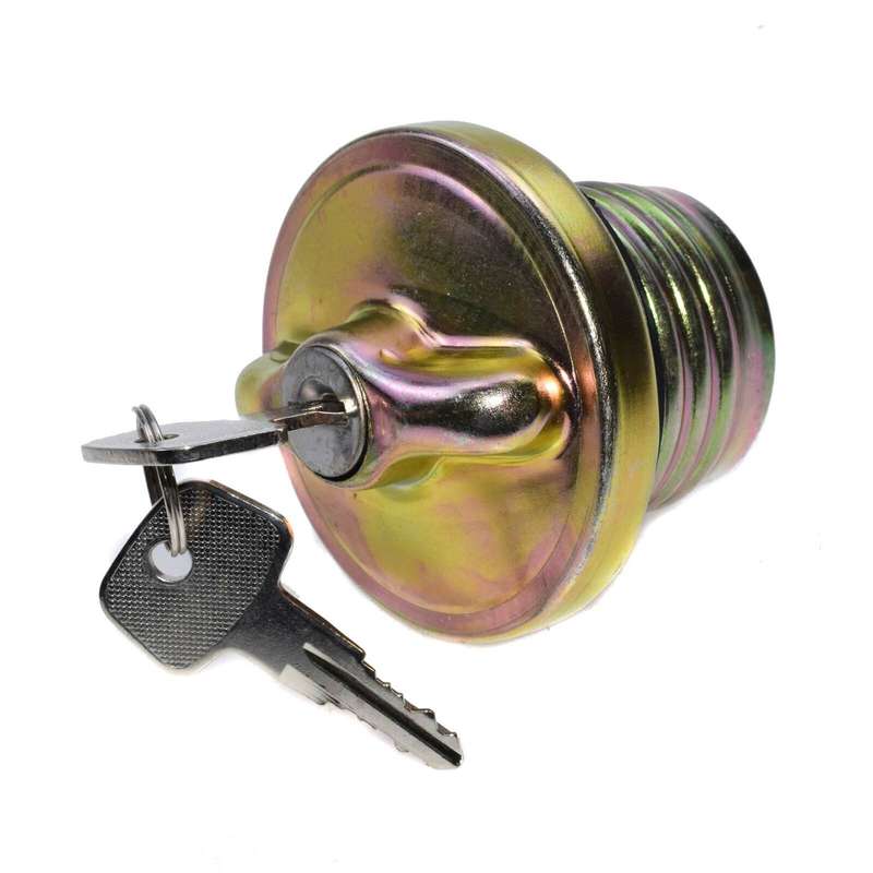 For VW BUG GHIA SUPER BEETLE Karmann Ghia Locking Gas Cap 321201551H,113