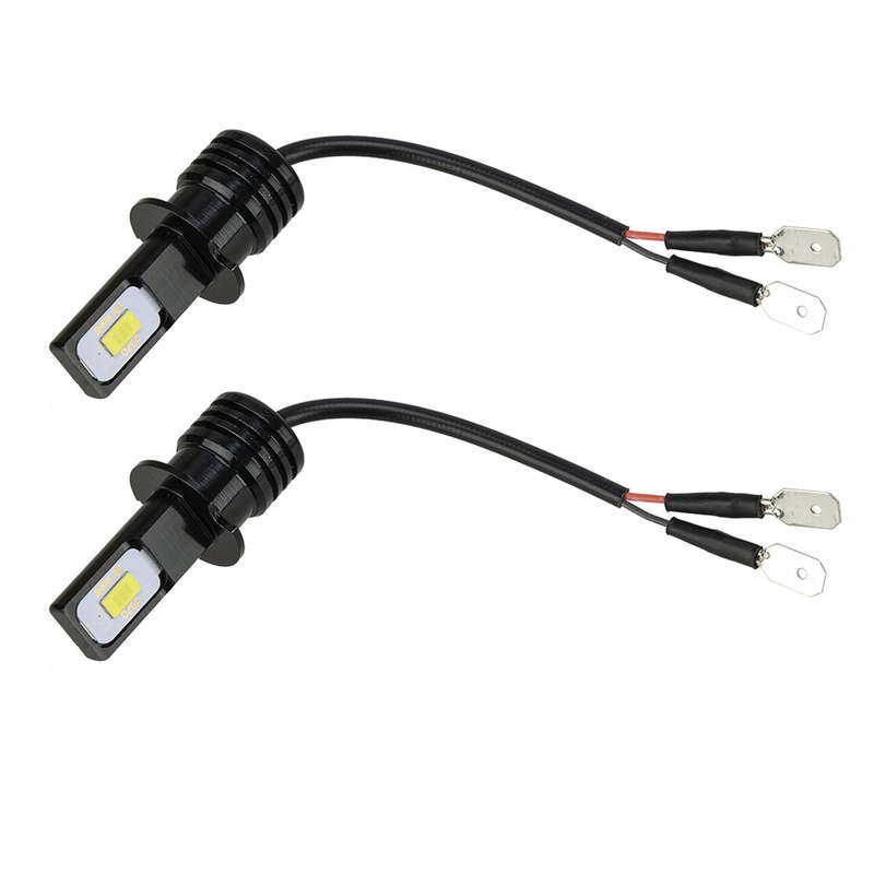 2pcs H3 White 6000K LED Fog Light Bulb Fit For Lexus LX470 1998-2007