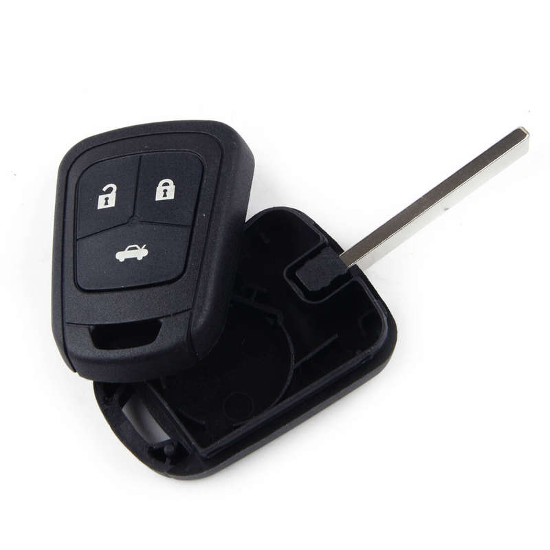3Buttons Remote Key Shell Case Fob Uncut Blade fit for Chevrolet Sonic 2012-2013