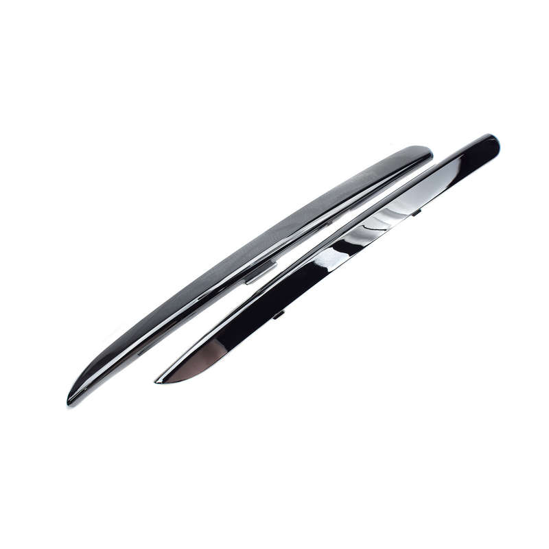 2PCS Front Left & Right Bumper Trim Molding Chrome For 2011-16 Kia Sportage New