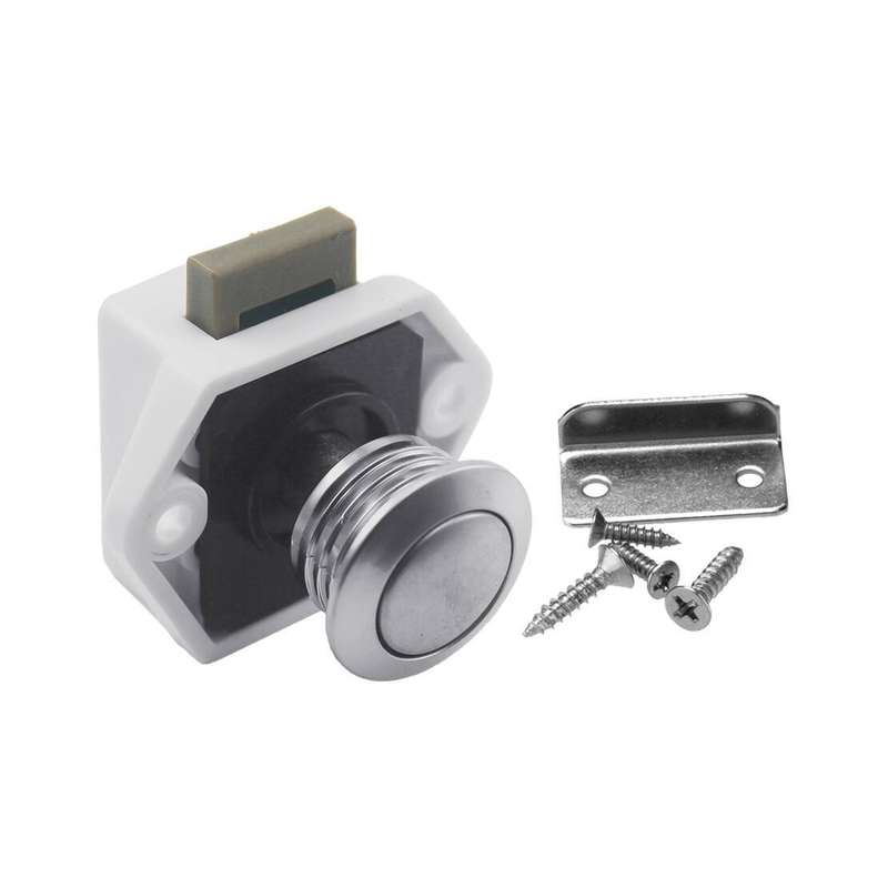 3 Sets Keyless Push Button Lock Latch Fit for Boat Yacht Trailer Camper Caravan