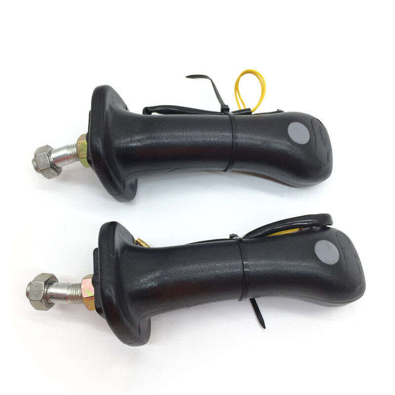 1 Pair NEW Fits for Rexroth Cab 4 Buttons Joystick + Dust Cover Screw O.D.:12mm