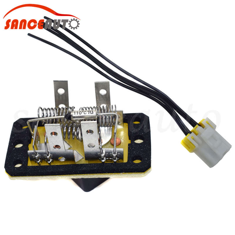 Heater Blower Motor Resistor W/ Connector Plug For Ford F-150 F-250 Escape RU382