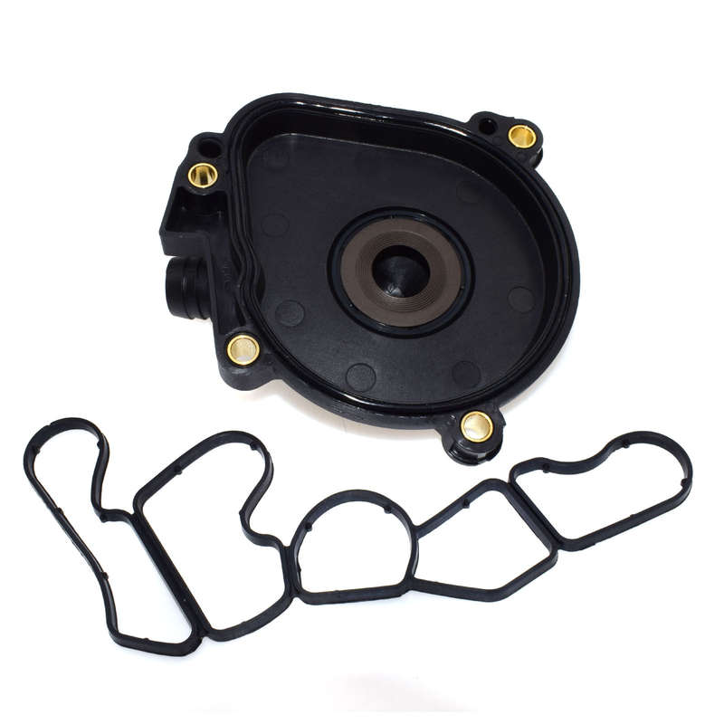 New For MB M272 M273 Engine Oil Separator Cover W/ Timing Case Gasket 2720100631