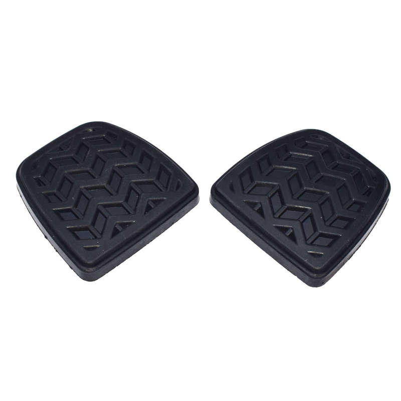 2X Brake Clutch Foot Pedal Pad Cover Rubber For Toyota Scion Tacoma RAV4 Corolla