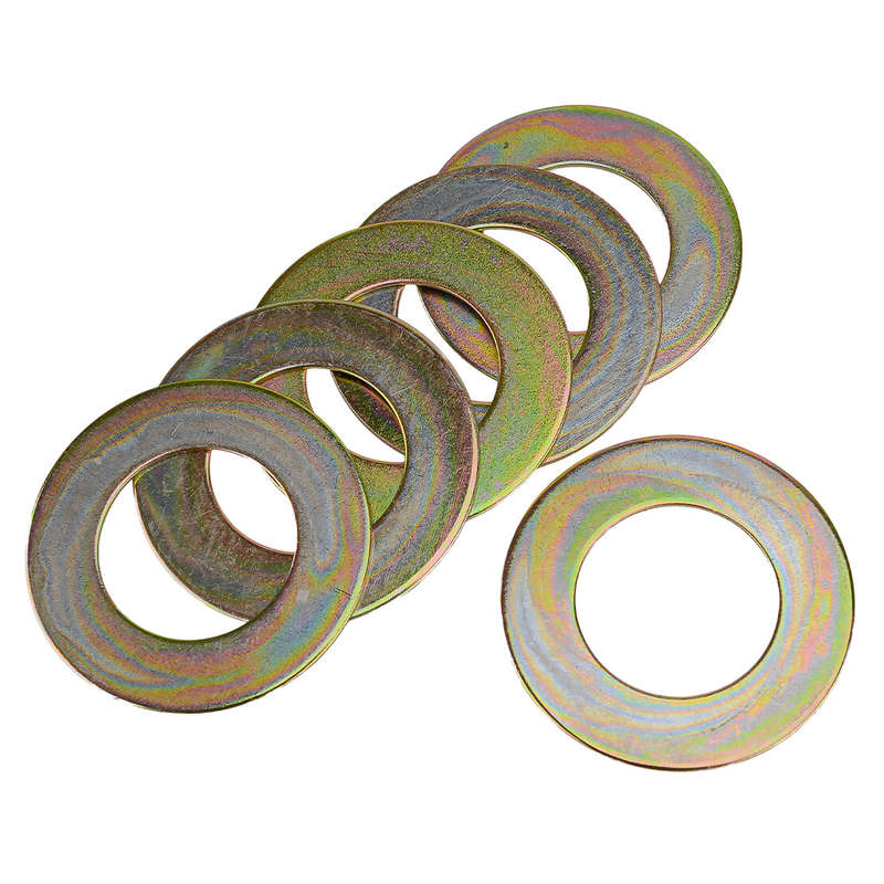 6x 40mmx70mmx2mm Bucket Pin Shim Iron Excavator Skid Steer fit For Cat Bobcat