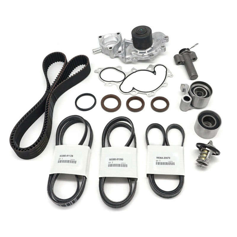 For Toyota Tacoma Tundra 4Runner 3.4 Timing Belt Kit with Water Pump 13568-69095