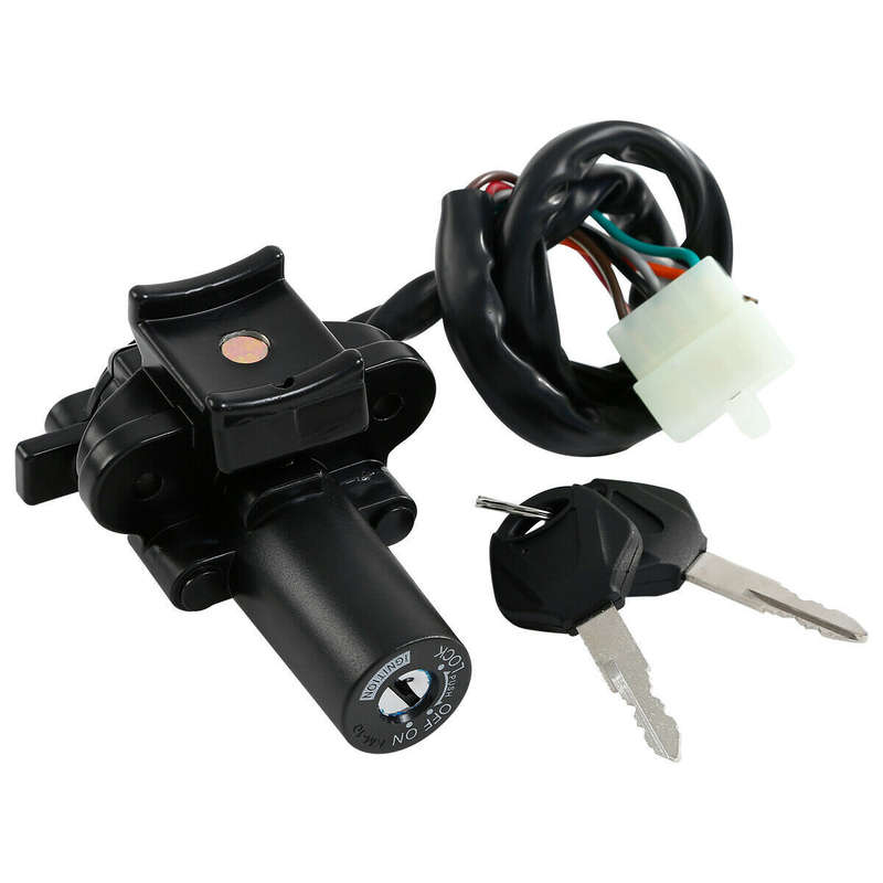 For Kawasaki Ninja ZX7R ZX9R ZXR400 ZX900 Ignition Switch Gas Cap Lock Key Plug