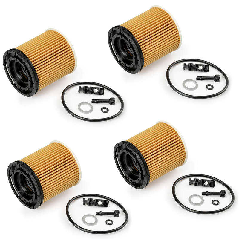 4Pcs For Kia Rio 1.6L Engine 2019-2020 New Engine Oil Filter w/Seals 26350-2M000
