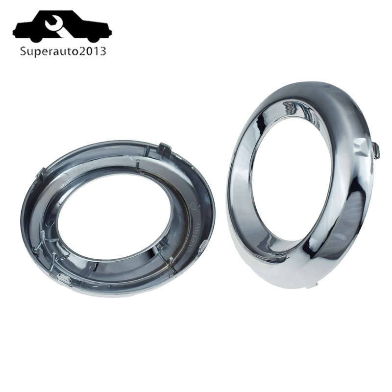 2PCS Left Right Side Fog Lamp Bezel Trim For 2009 2010 2011 2012 Toyota RAV4 New