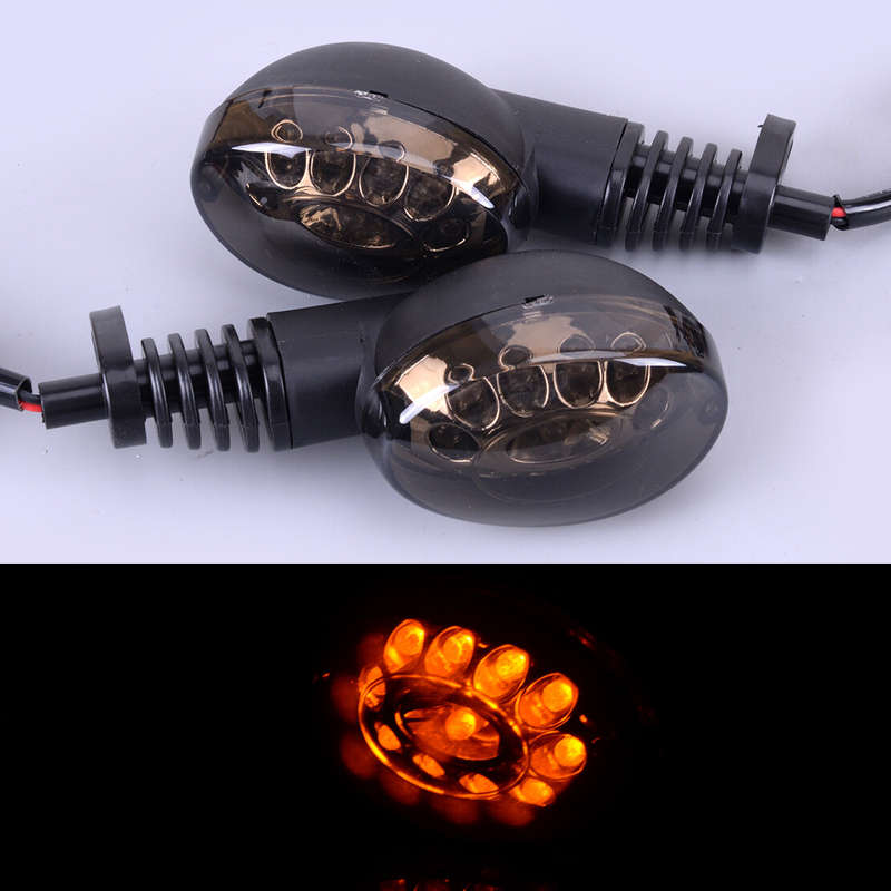 2pcs Turn Signal Light Lamp Fit For Kawasaki Ninja 250R 2008-2012 New